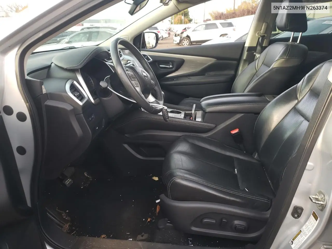 5N1AZ2MH9FN263374 2015 Nissan Murano S