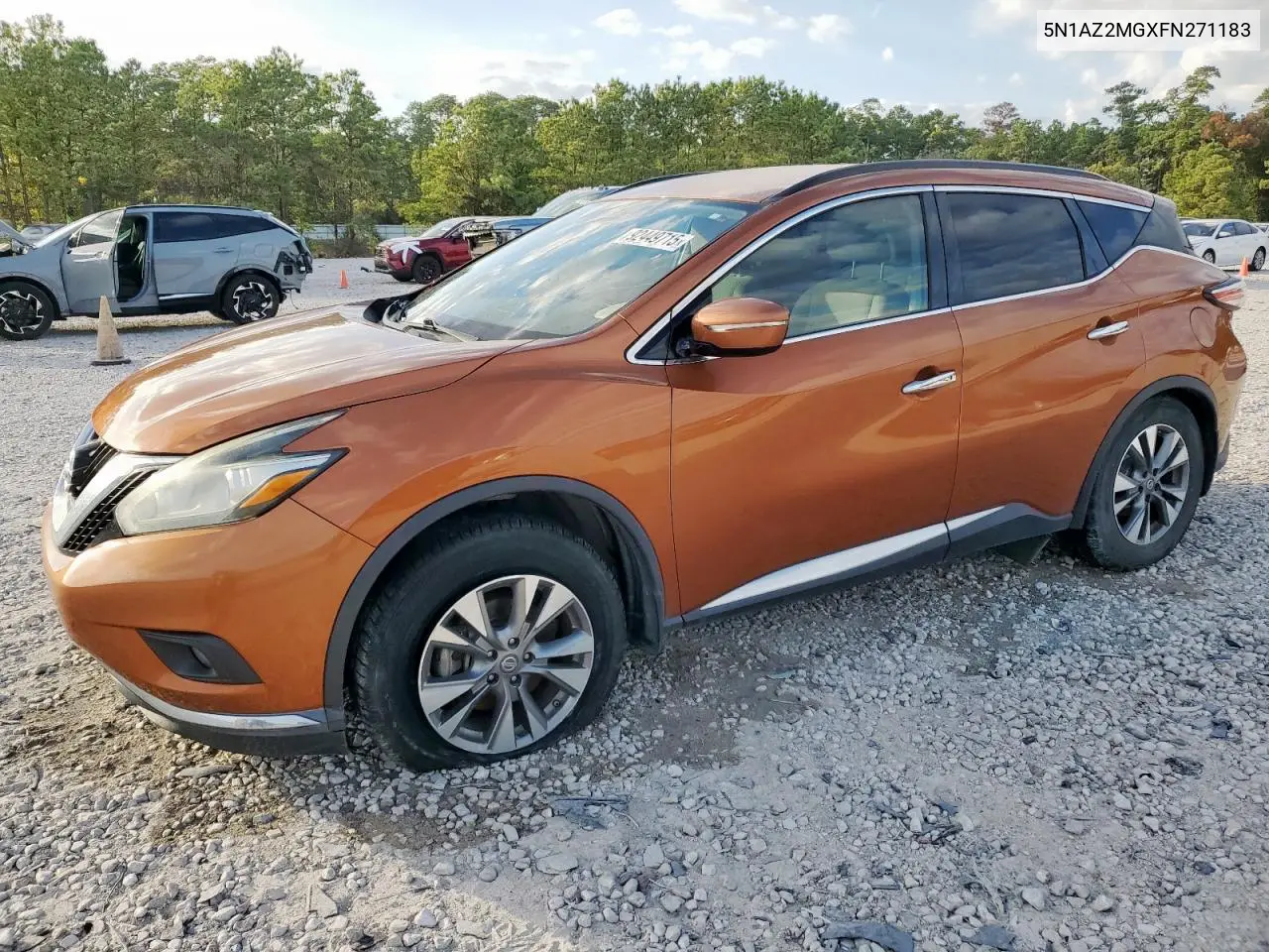 5N1AZ2MGXFN271183 2015 Nissan Murano S
