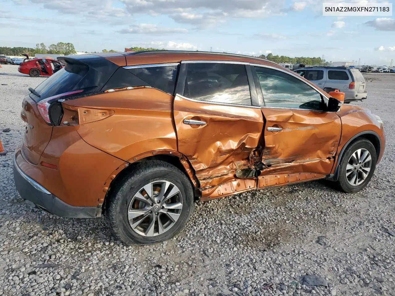 5N1AZ2MGXFN271183 2015 Nissan Murano S