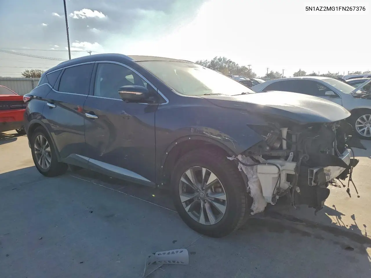 5N1AZ2MG1FN267376 2015 Nissan Murano S