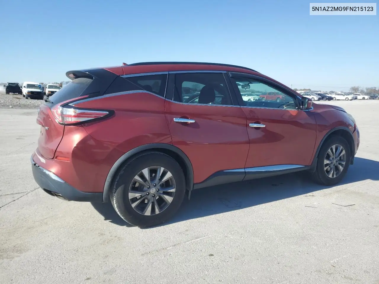 5N1AZ2MG9FN215123 2015 Nissan Murano S