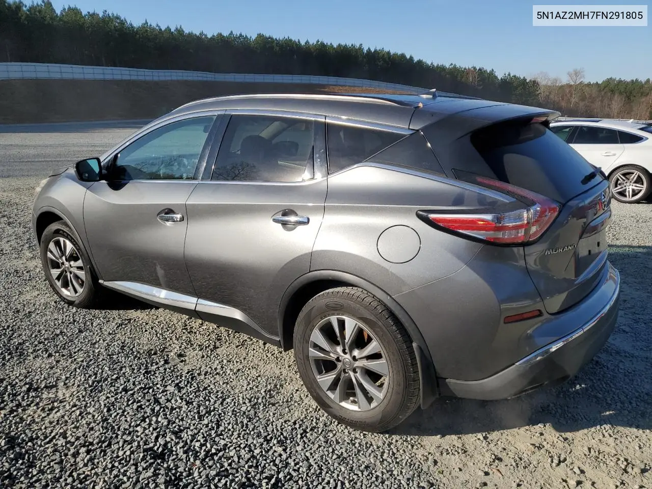 5N1AZ2MH7FN291805 2015 Nissan Murano S
