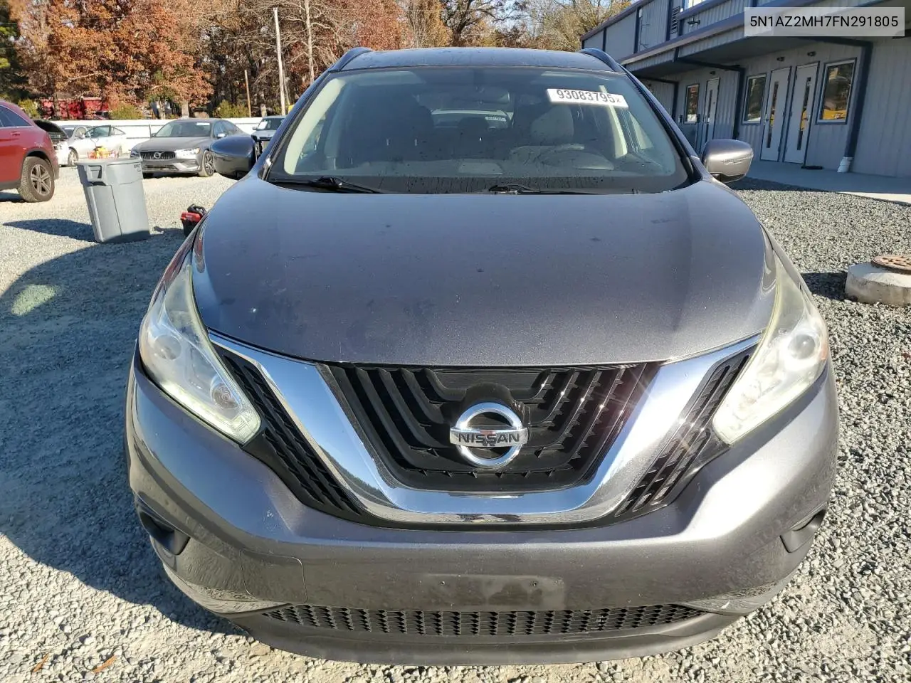 5N1AZ2MH7FN291805 2015 Nissan Murano S
