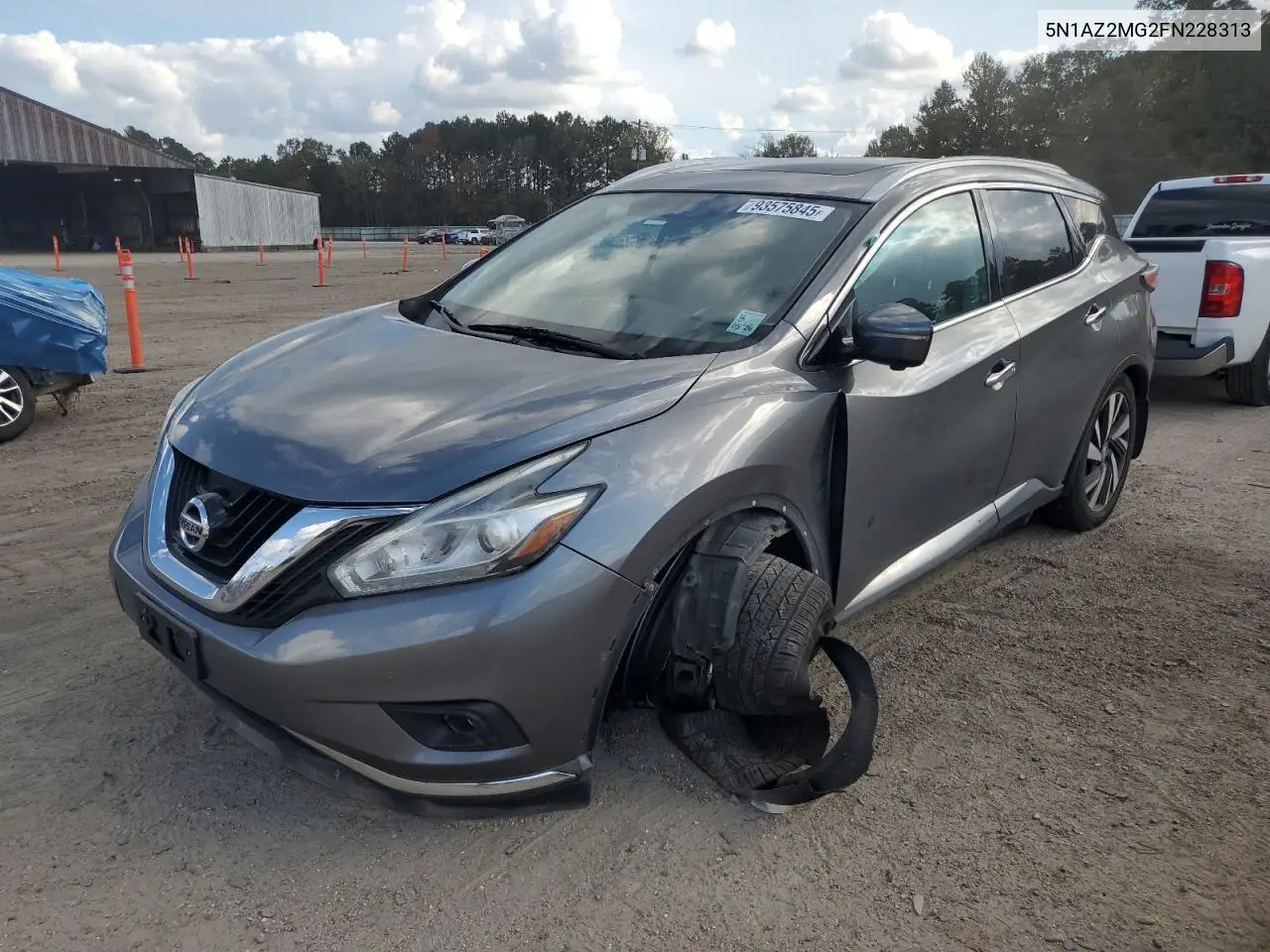 5N1AZ2MG2FN228313 2015 Nissan Murano S