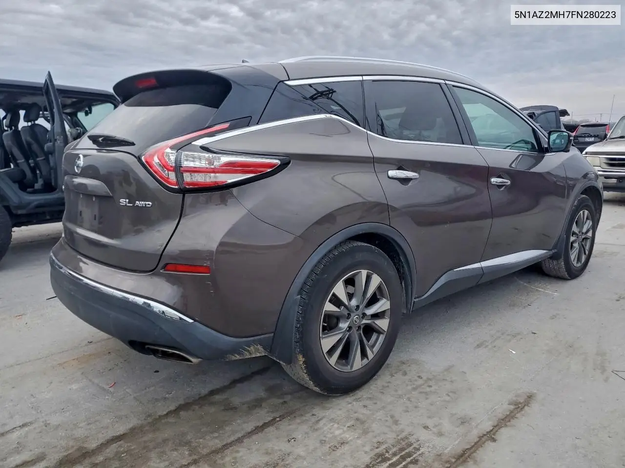 5N1AZ2MH7FN280223 2015 Nissan Murano S