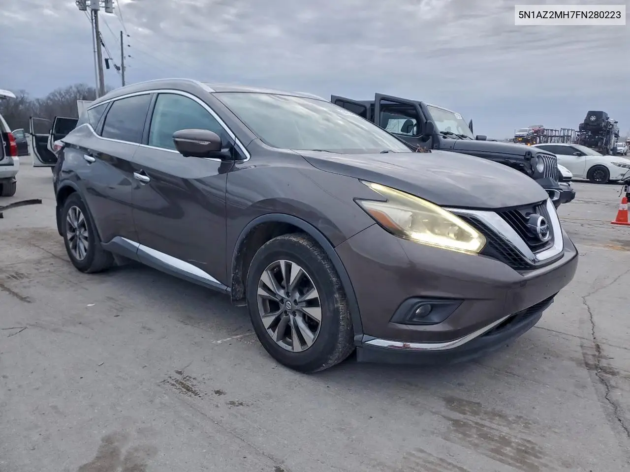 5N1AZ2MH7FN280223 2015 Nissan Murano S