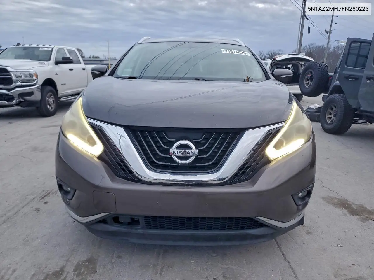 5N1AZ2MH7FN280223 2015 Nissan Murano S