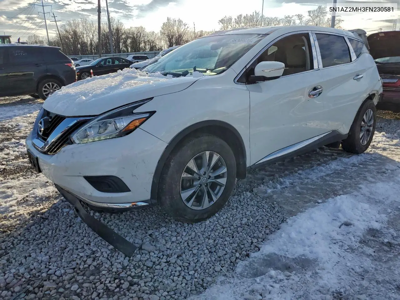 5N1AZ2MH3FN230581 2015 Nissan Murano S
