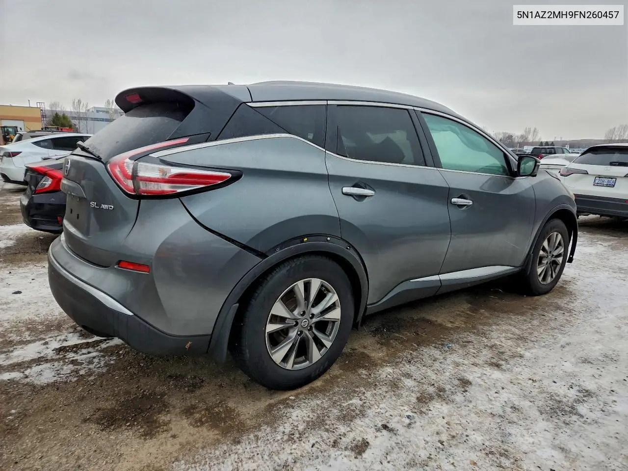 5N1AZ2MH9FN260457 2015 Nissan Murano S