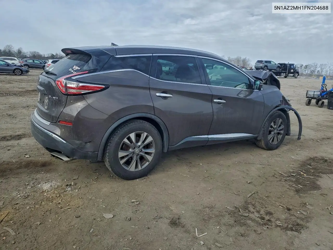 5N1AZ2MH1FN204688 2015 Nissan Murano S