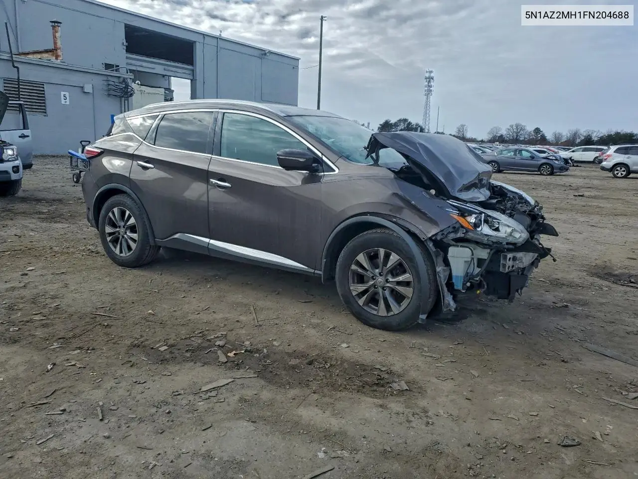 5N1AZ2MH1FN204688 2015 Nissan Murano S