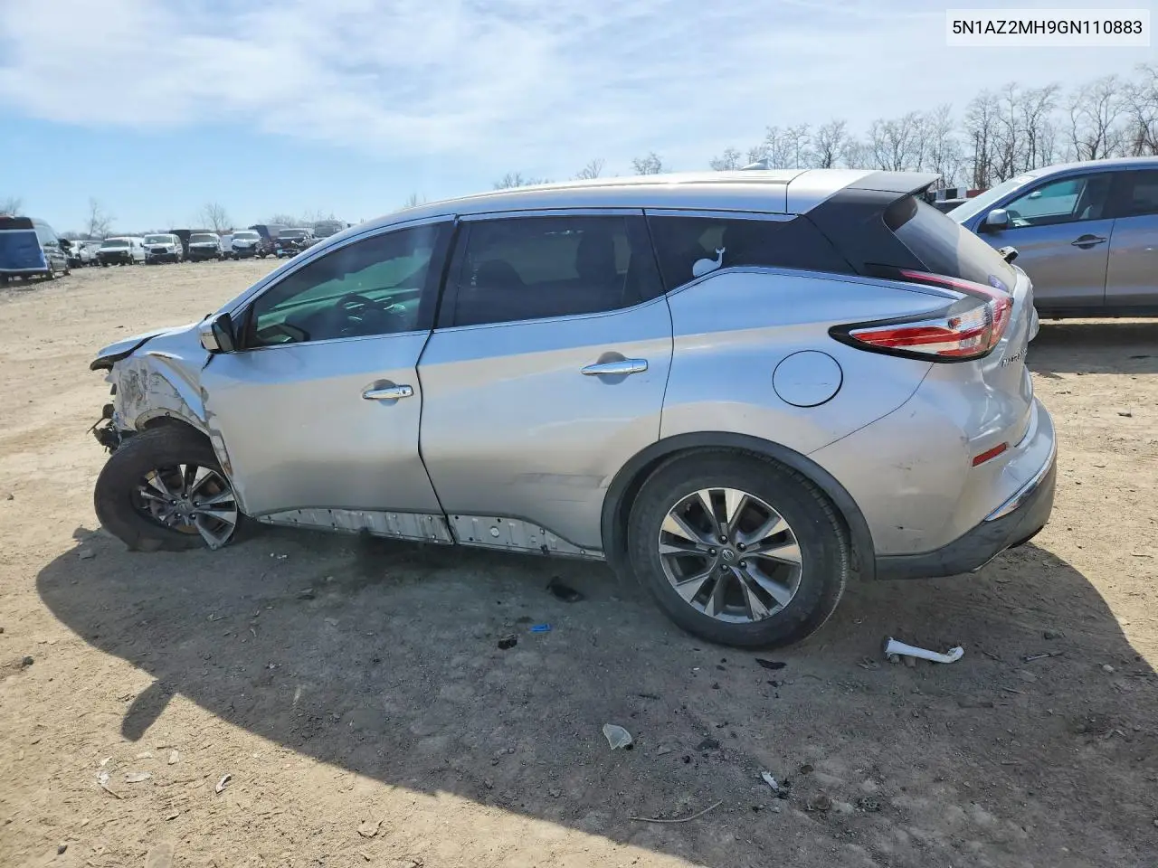 5N1AZ2MH9GN110883 2016 Nissan Murano S