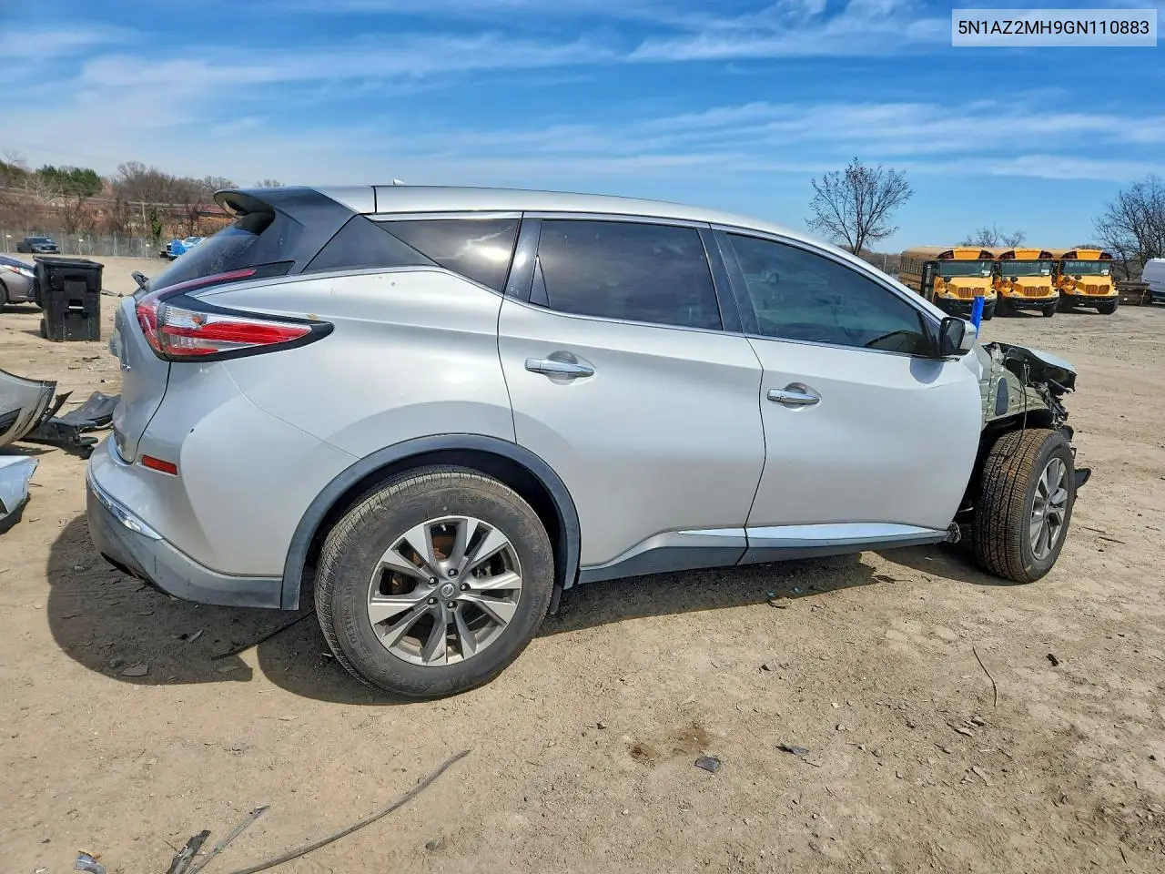 5N1AZ2MH9GN110883 2016 Nissan Murano S