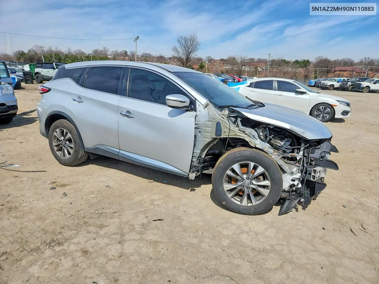 5N1AZ2MH9GN110883 2016 Nissan Murano S