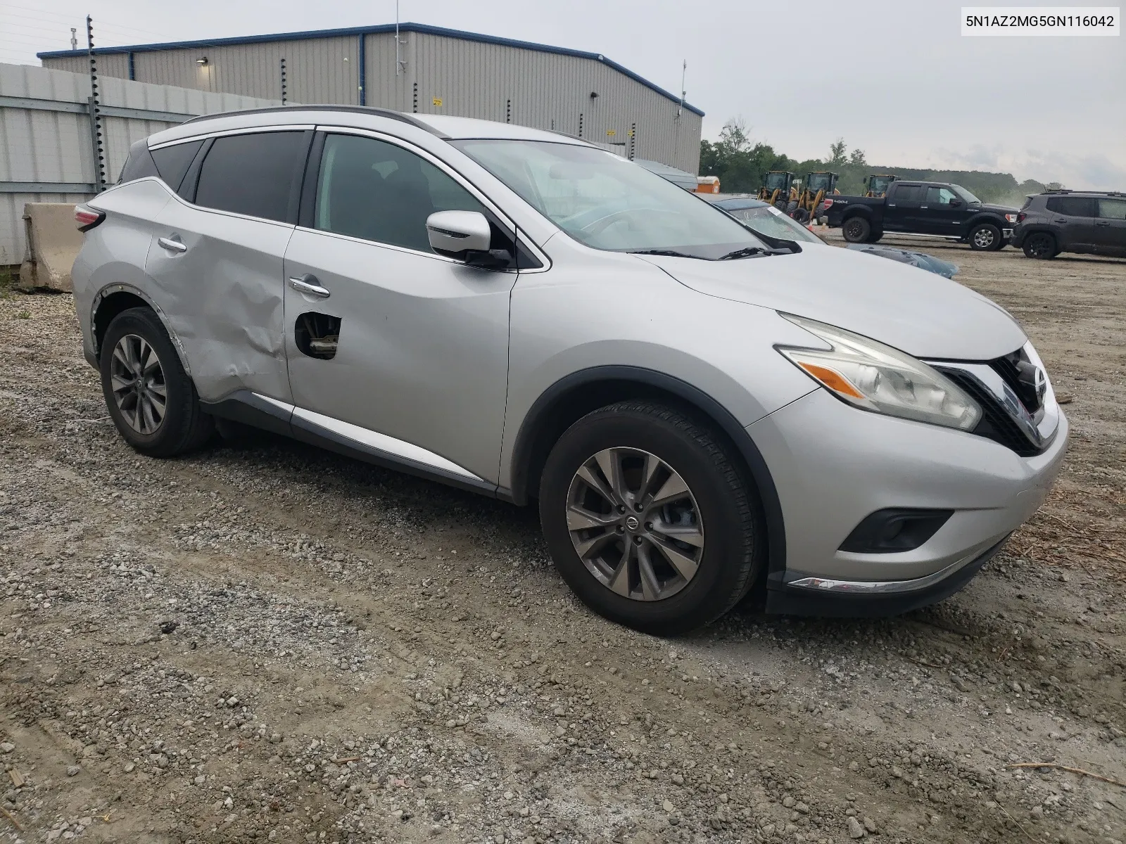 2016 Nissan Murano S VIN: 5N1AZ2MG5GN116042 Lot: 51312124