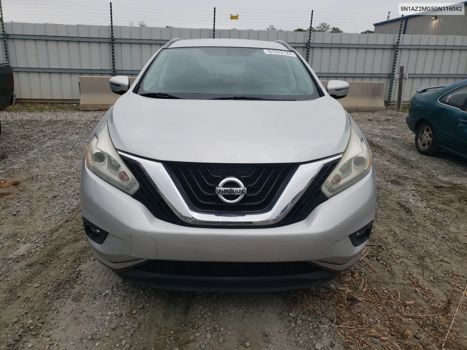 2016 Nissan Murano S VIN: 5N1AZ2MG5GN116042 Lot: 51312124