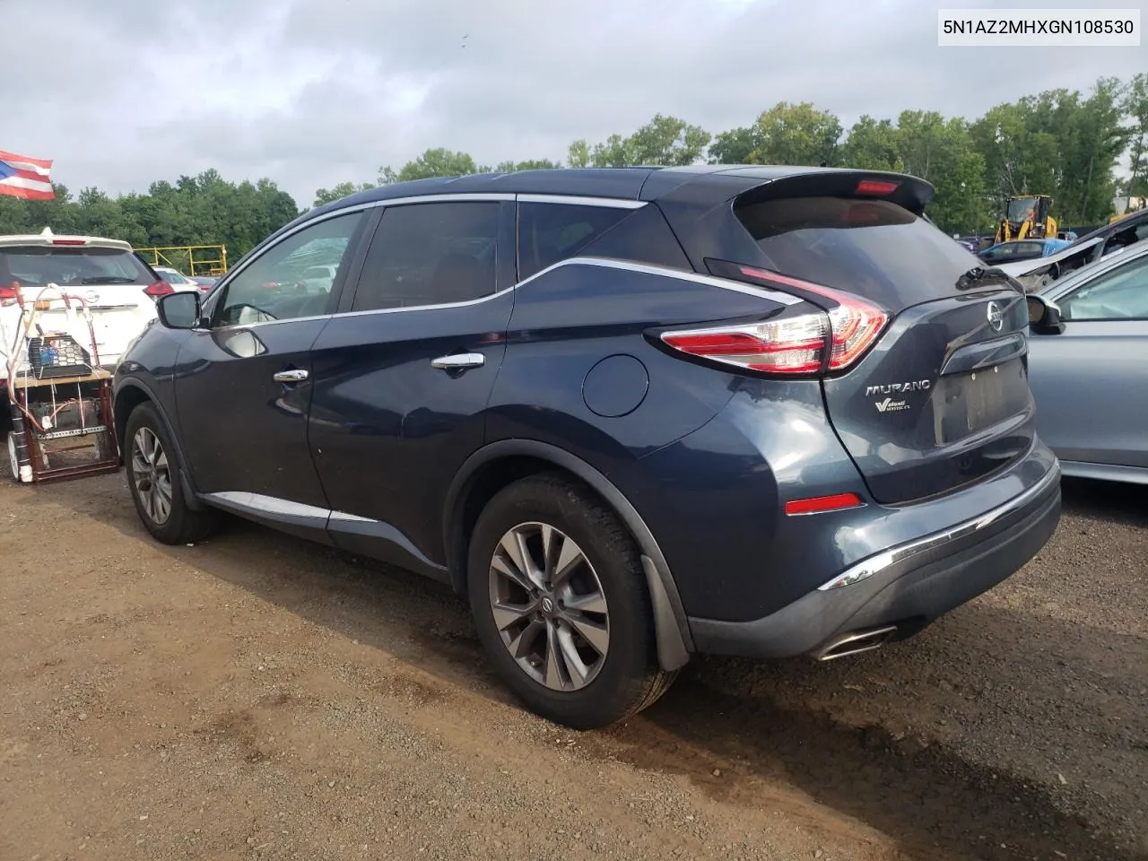 2016 Nissan Murano S VIN: 5N1AZ2MHXGN108530 Lot: 62087334