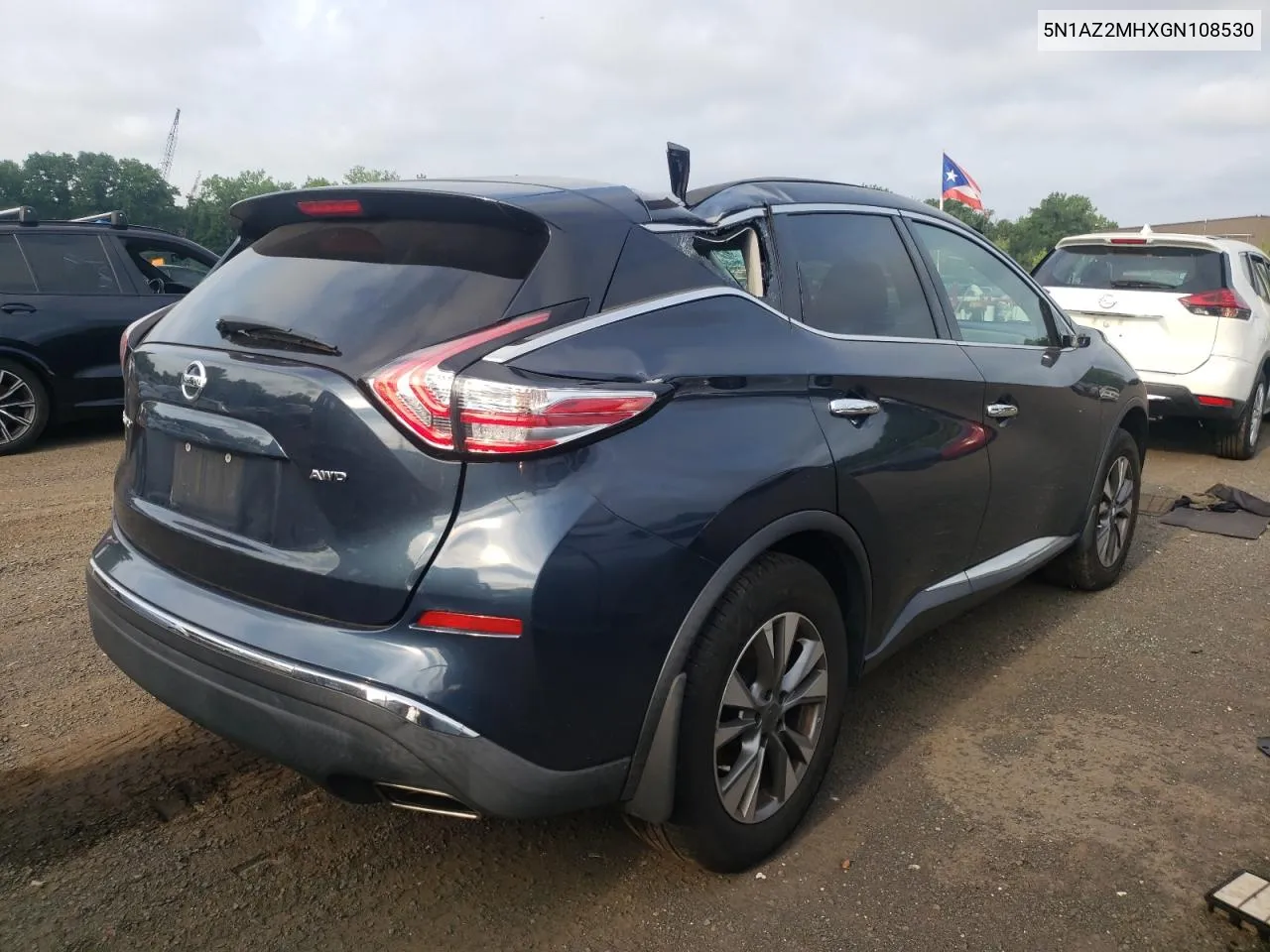 5N1AZ2MHXGN108530 2016 Nissan Murano S