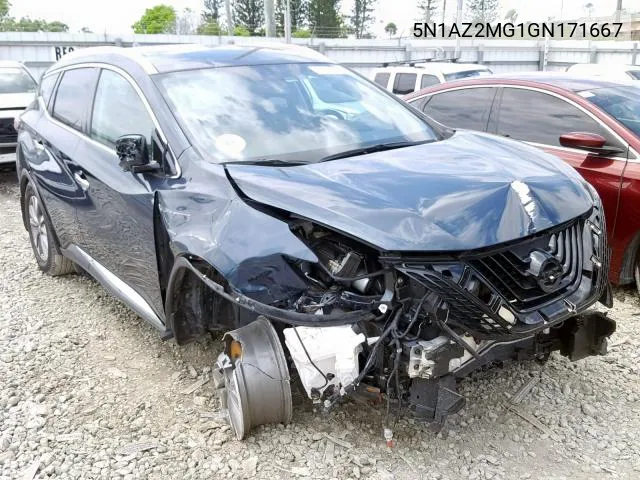 5N1AZ2MG1GN171667 2016 Nissan Murano S