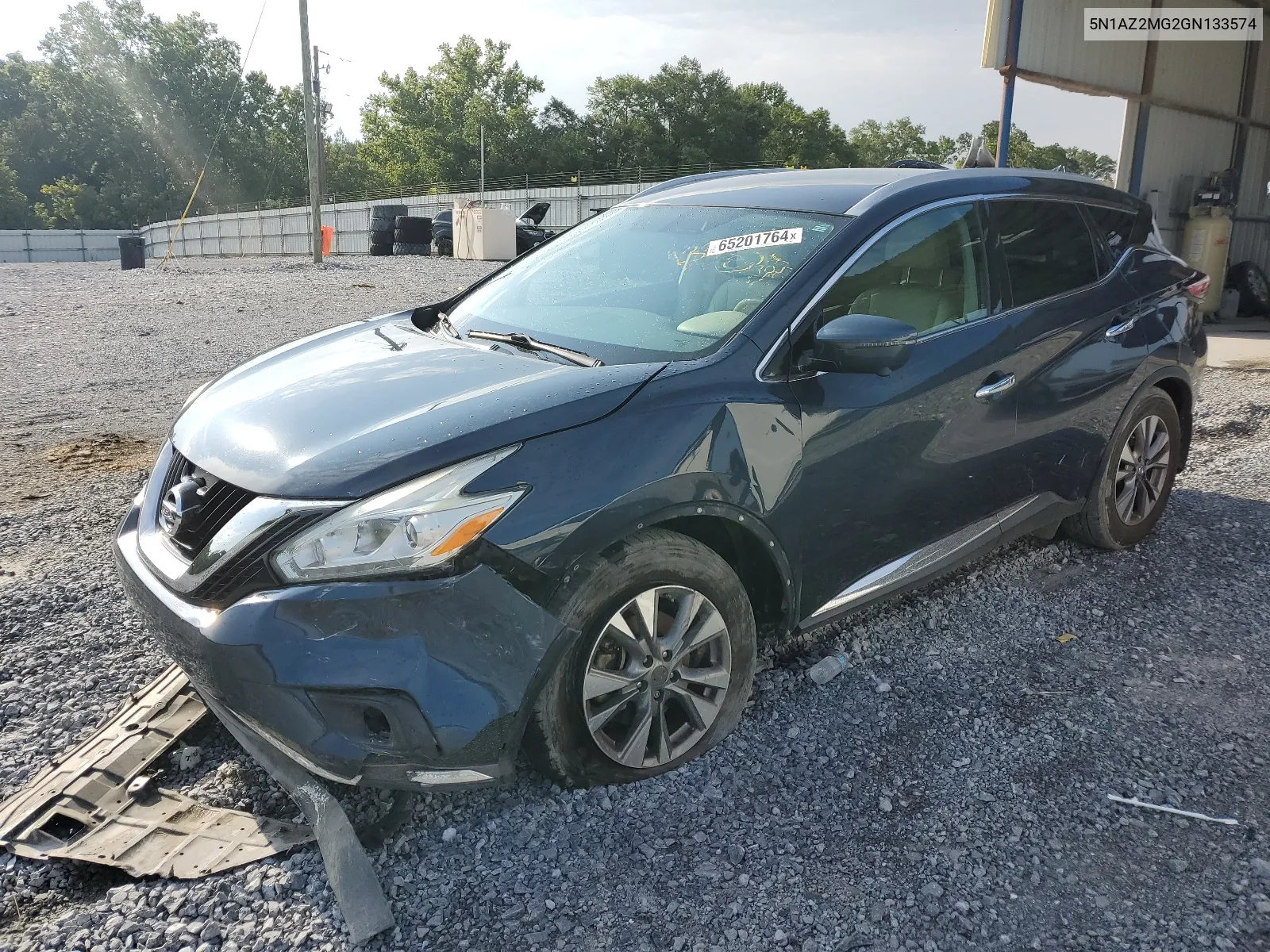 2016 Nissan Murano S VIN: 5N1AZ2MG2GN133574 Lot: 65201764