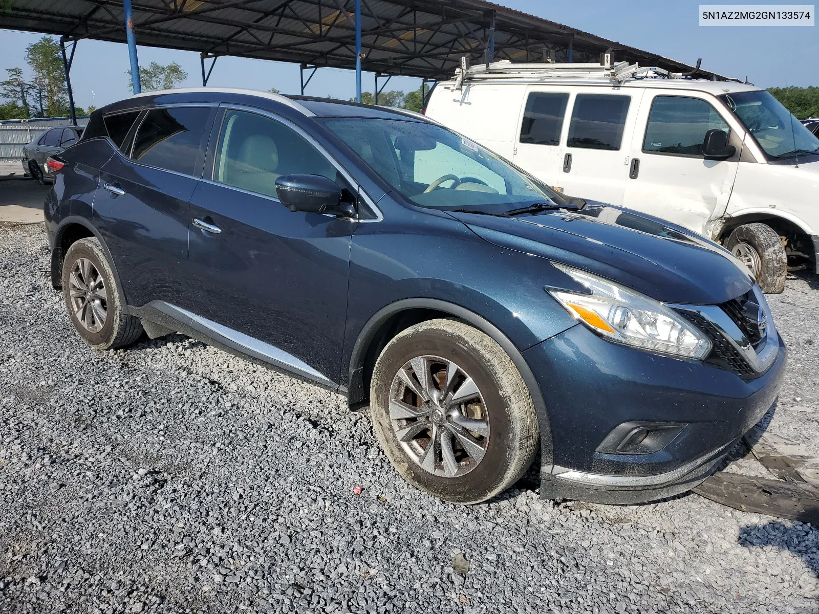 2016 Nissan Murano S VIN: 5N1AZ2MG2GN133574 Lot: 65201764