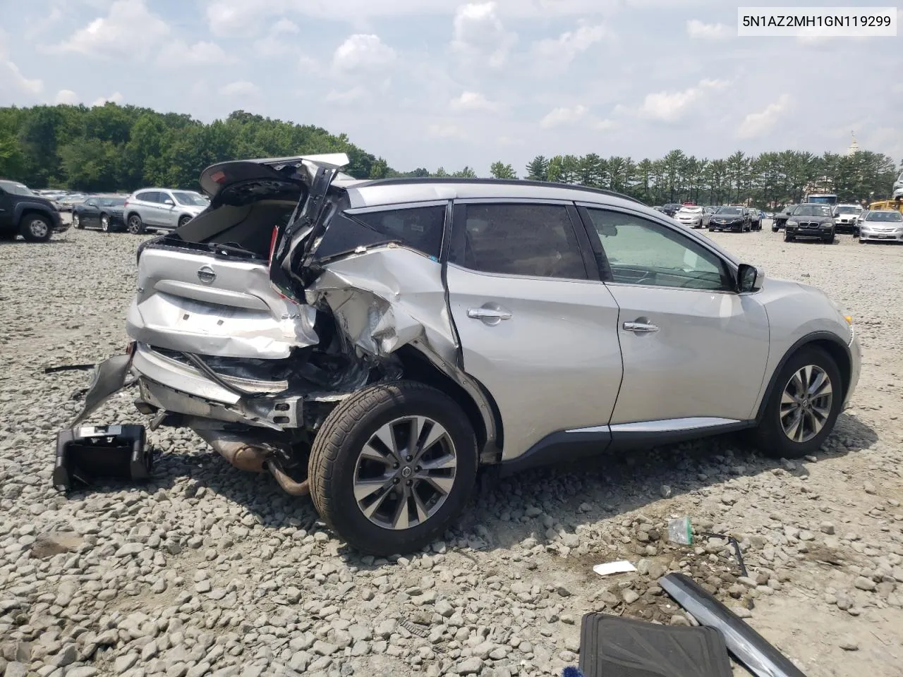 2016 Nissan Murano S VIN: 5N1AZ2MH1GN119299 Lot: 65405584