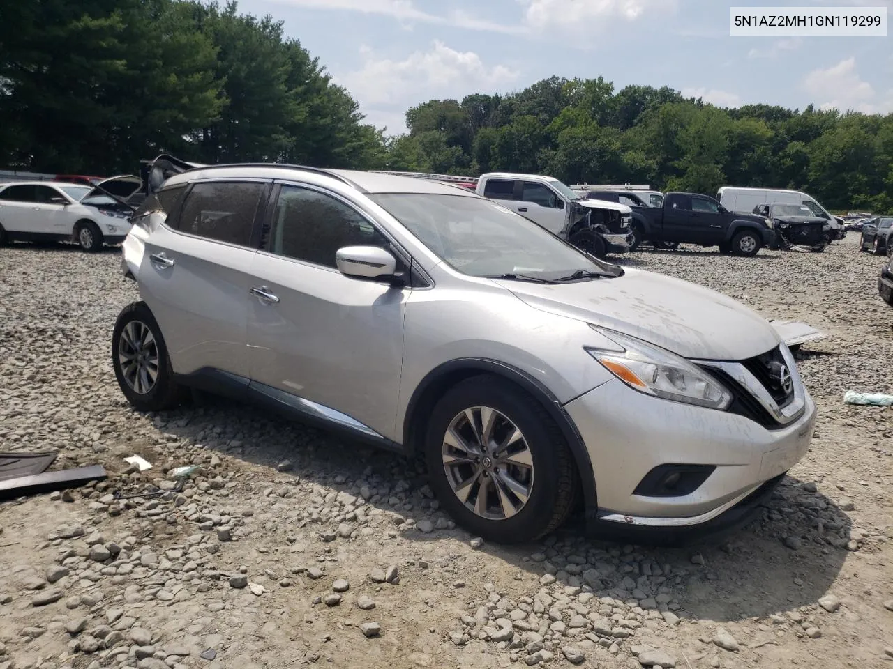 2016 Nissan Murano S VIN: 5N1AZ2MH1GN119299 Lot: 65405584