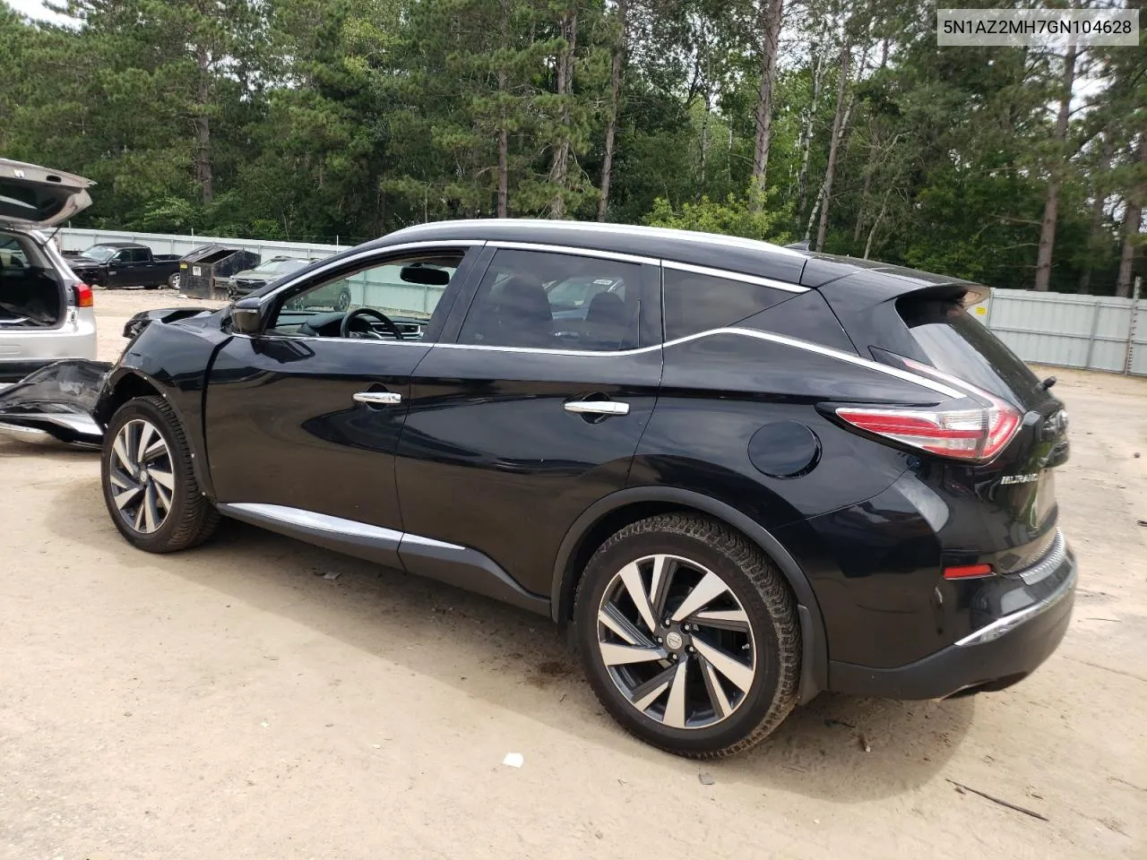 2016 Nissan Murano S VIN: 5N1AZ2MH7GN104628 Lot: 66397254