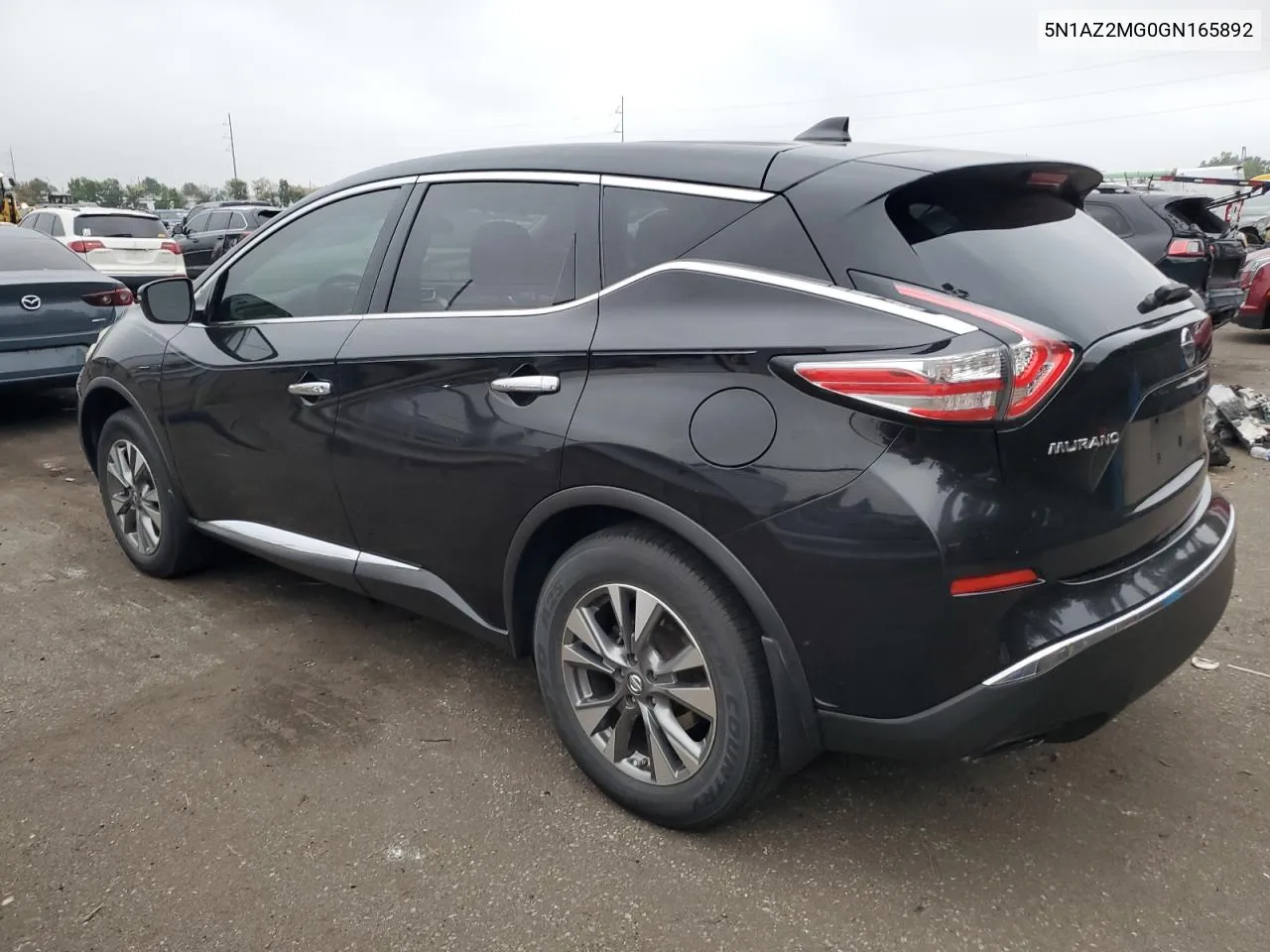 2016 Nissan Murano S VIN: 5N1AZ2MG0GN165892 Lot: 66554364