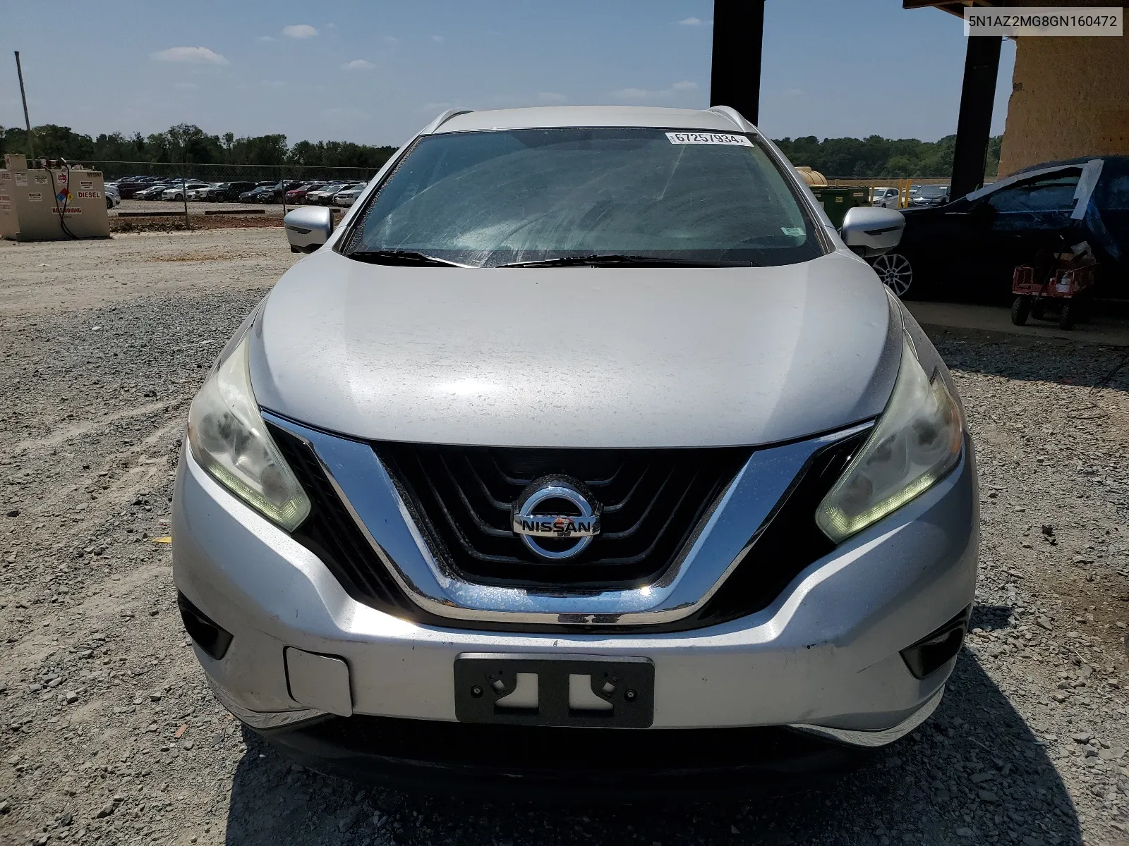 5N1AZ2MG8GN160472 2016 Nissan Murano S