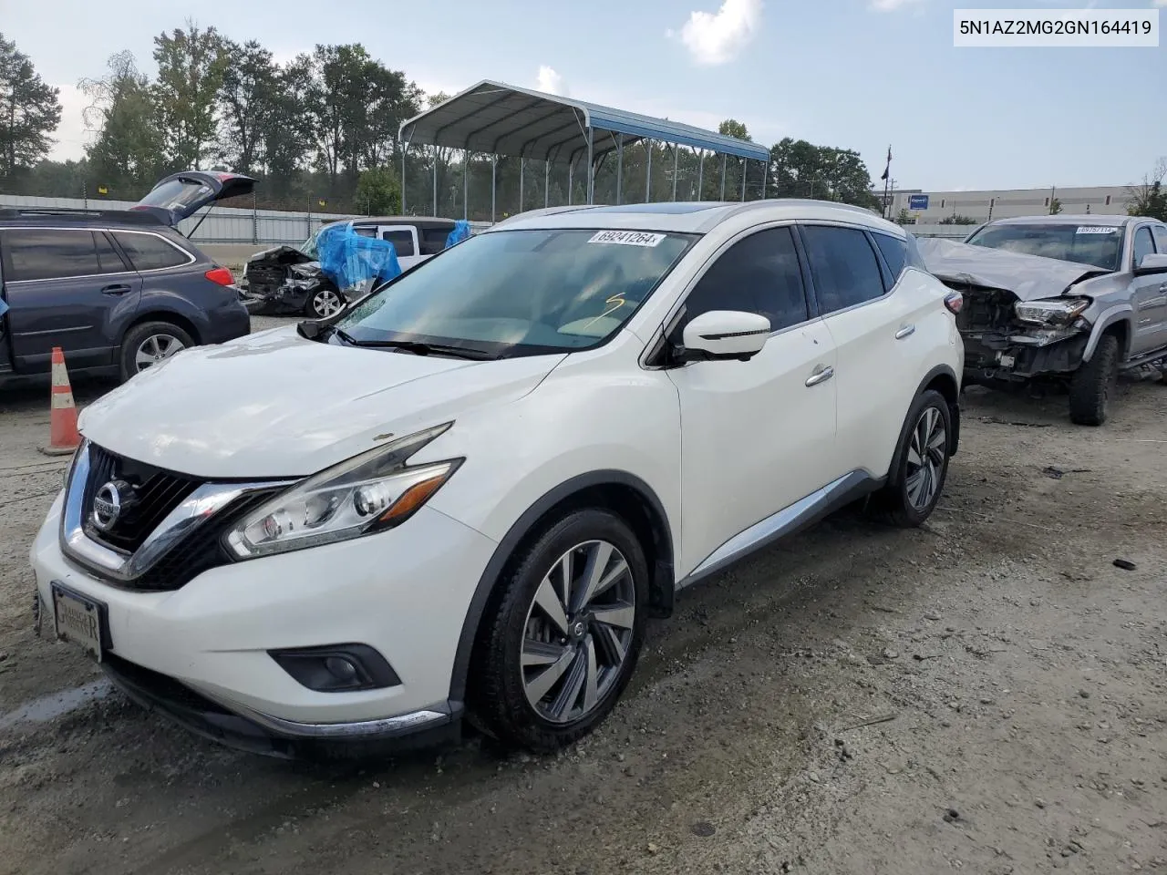 5N1AZ2MG2GN164419 2016 Nissan Murano S