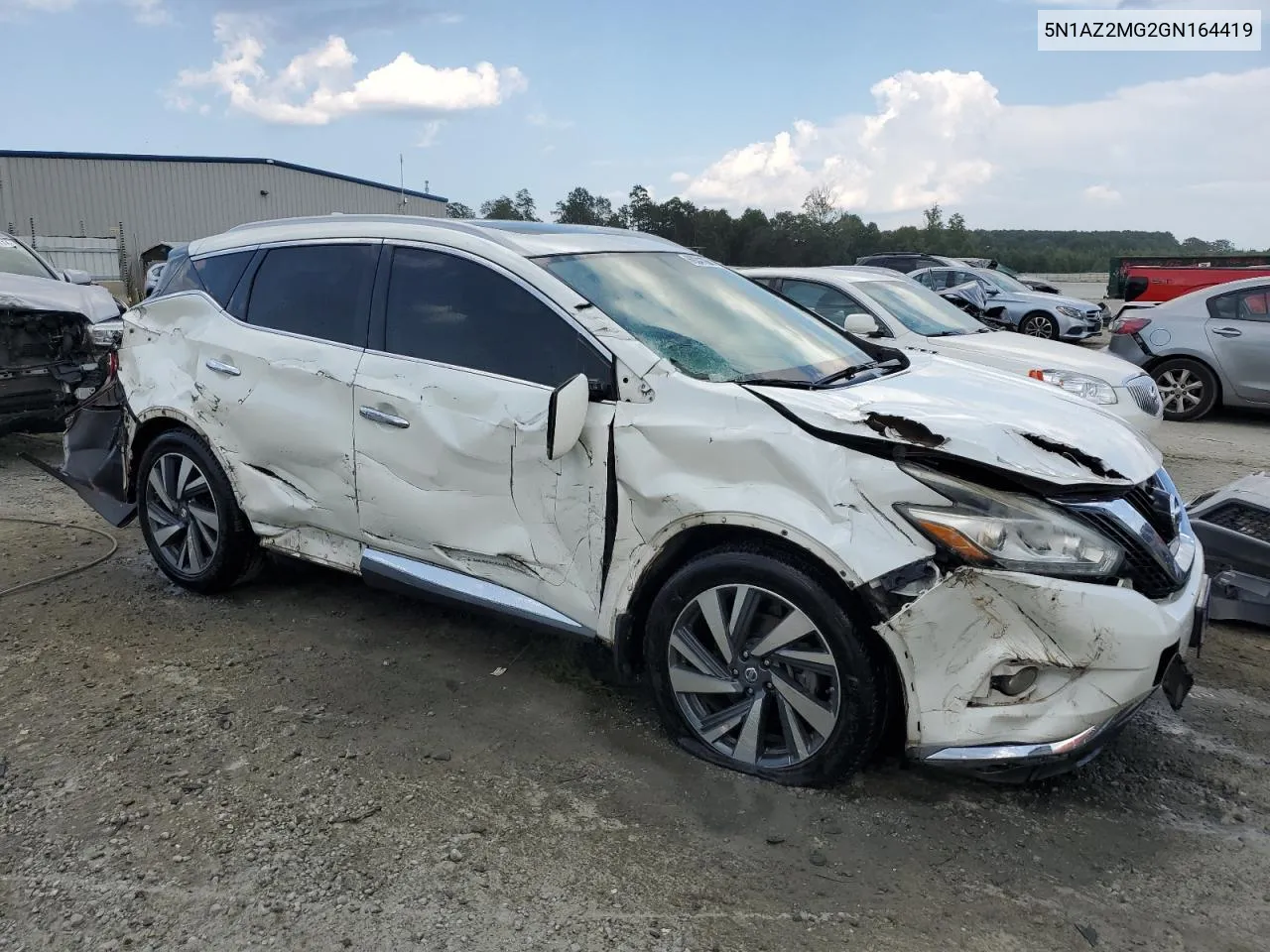 2016 Nissan Murano S VIN: 5N1AZ2MG2GN164419 Lot: 69241264