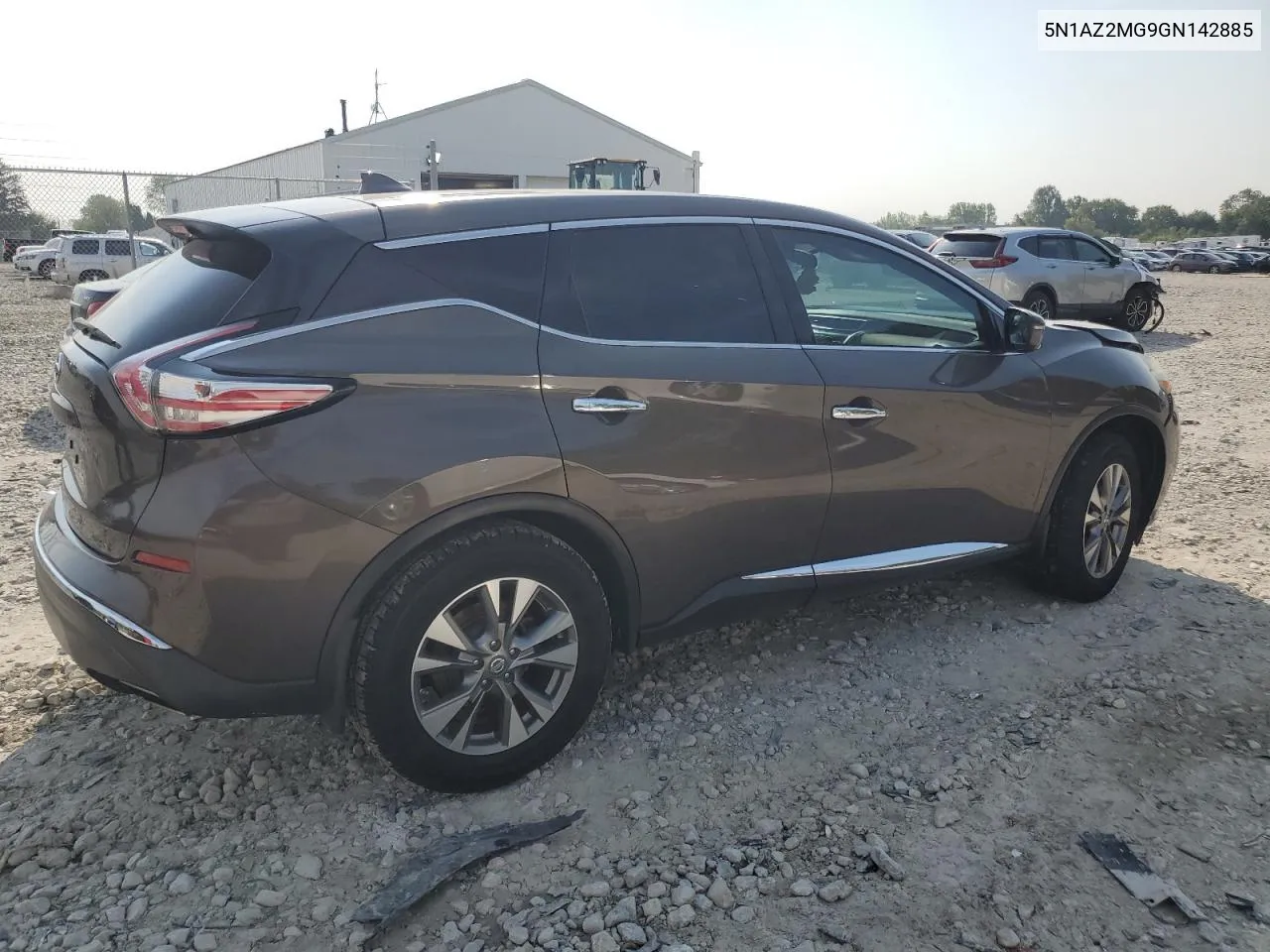 2016 Nissan Murano S VIN: 5N1AZ2MG9GN142885 Lot: 69535194