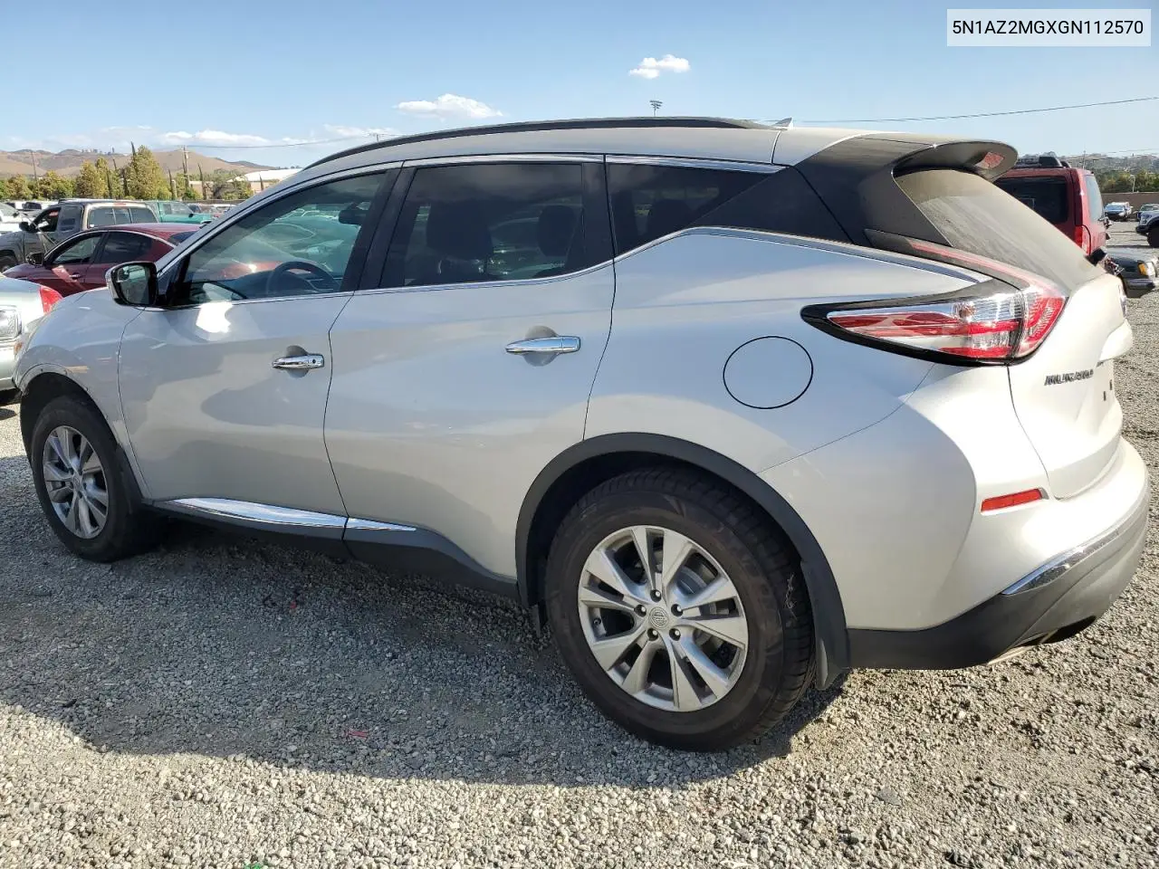 5N1AZ2MGXGN112570 2016 Nissan Murano S