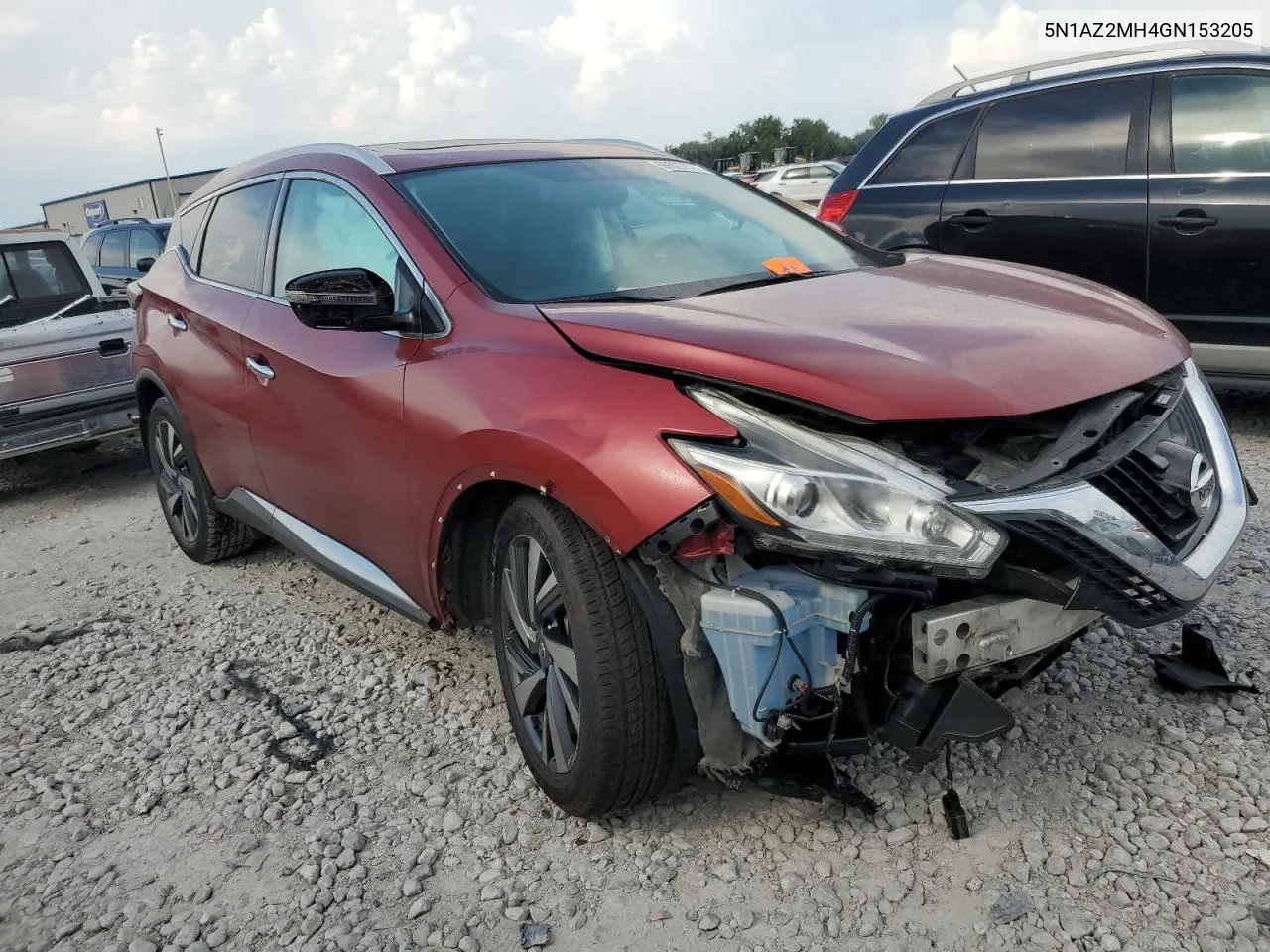 2016 Nissan Murano S VIN: 5N1AZ2MH4GN153205 Lot: 69627624