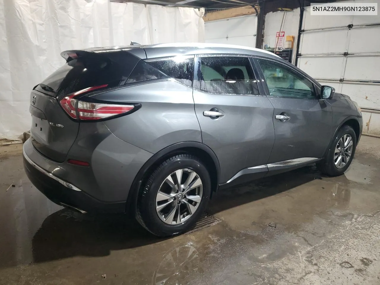 5N1AZ2MH9GN123875 2016 Nissan Murano S