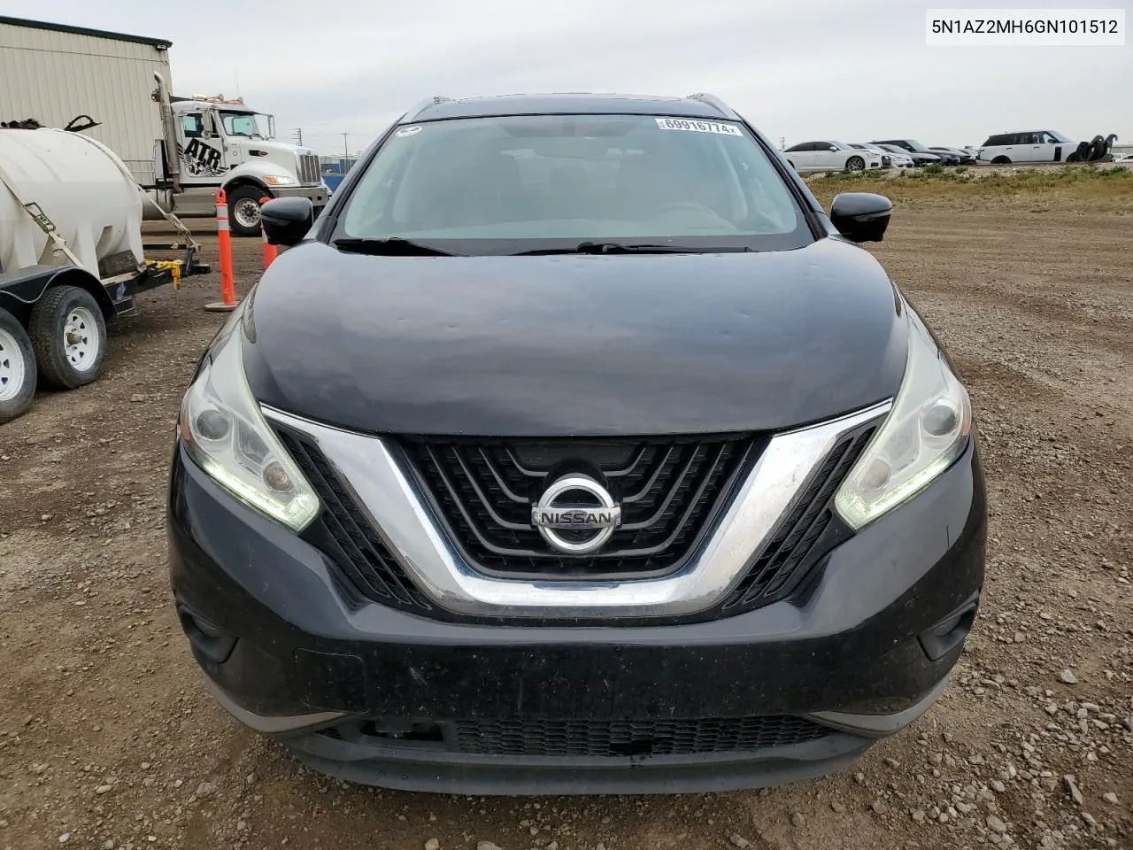 5N1AZ2MH6GN101512 2016 Nissan Murano S