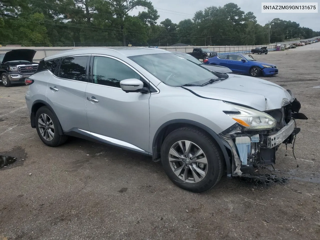 2016 Nissan Murano S VIN: 5N1AZ2MG9GN131675 Lot: 70343474