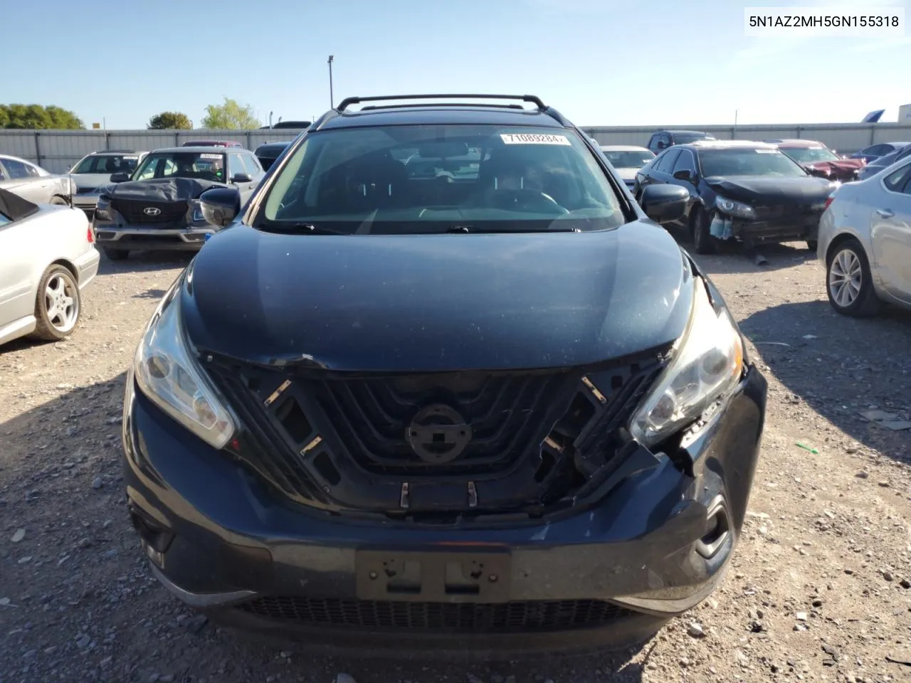 5N1AZ2MH5GN155318 2016 Nissan Murano S