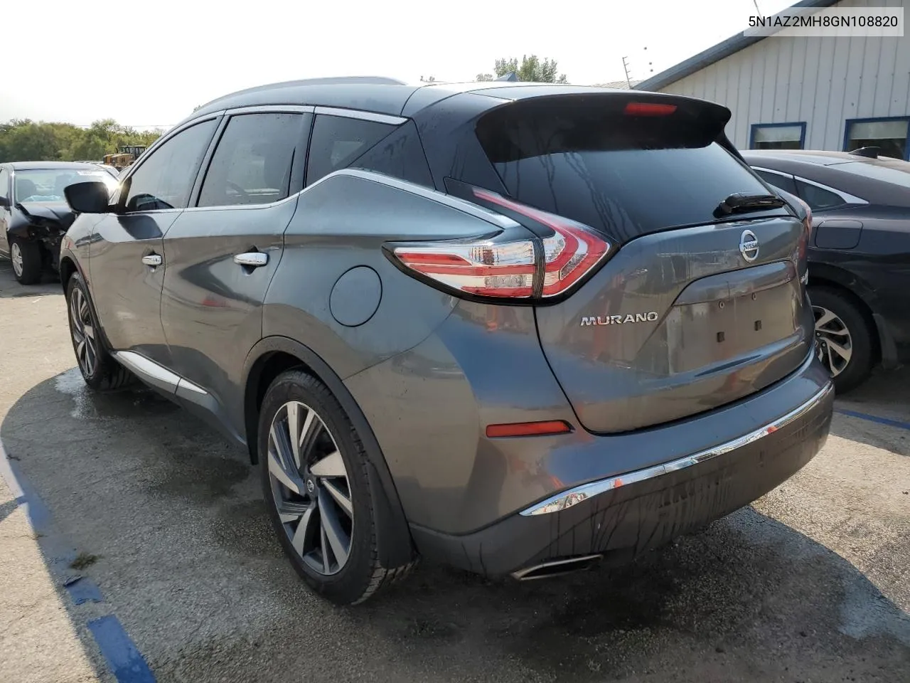 2016 Nissan Murano S VIN: 5N1AZ2MH8GN108820 Lot: 71206614