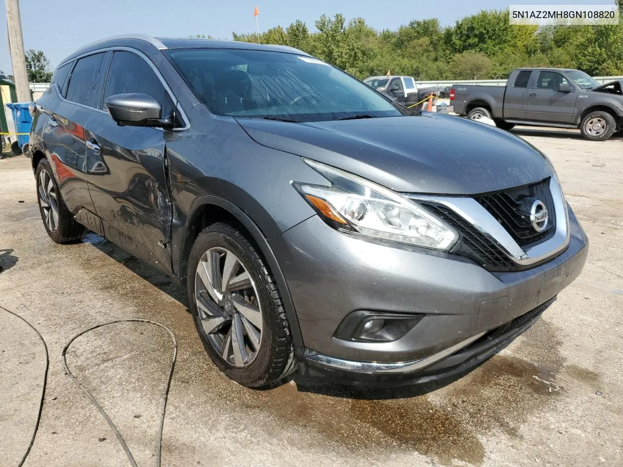 5N1AZ2MH8GN108820 2016 Nissan Murano S