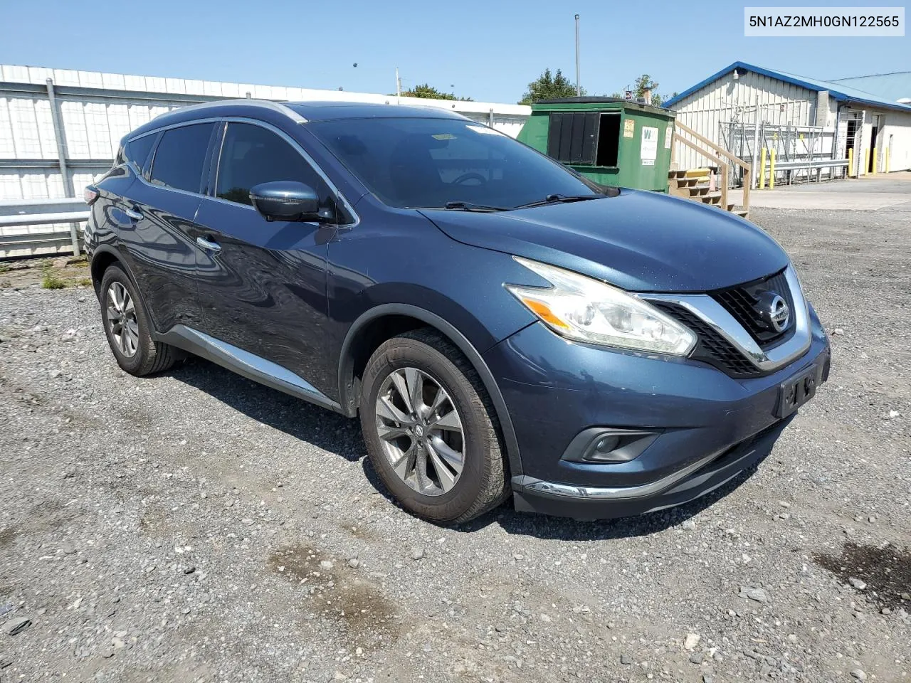 5N1AZ2MH0GN122565 2016 Nissan Murano S