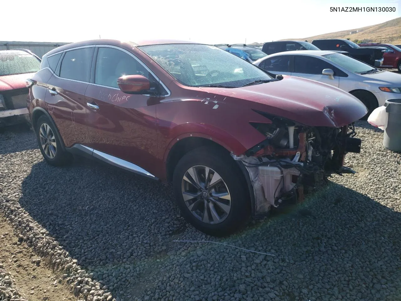 2016 Nissan Murano S VIN: 5N1AZ2MH1GN130030 Lot: 71657944