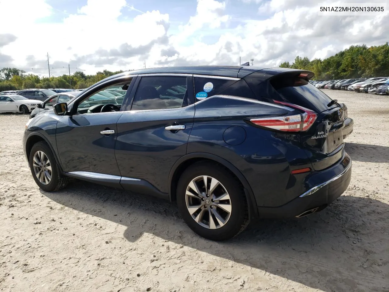 2016 Nissan Murano S VIN: 5N1AZ2MH2GN130635 Lot: 72402794