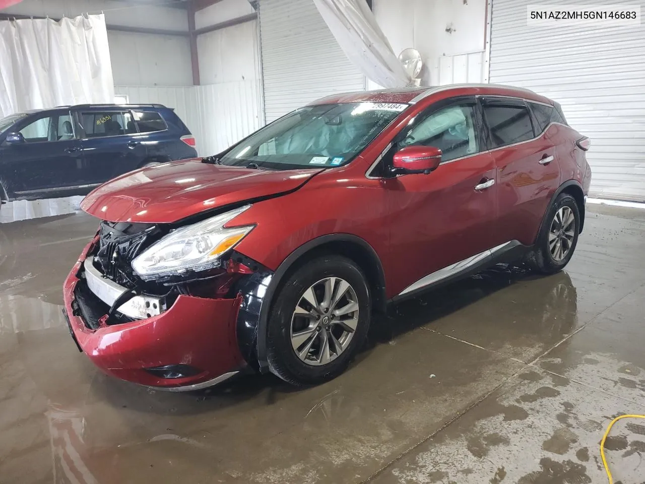 2016 Nissan Murano S VIN: 5N1AZ2MH5GN146683 Lot: 72997484