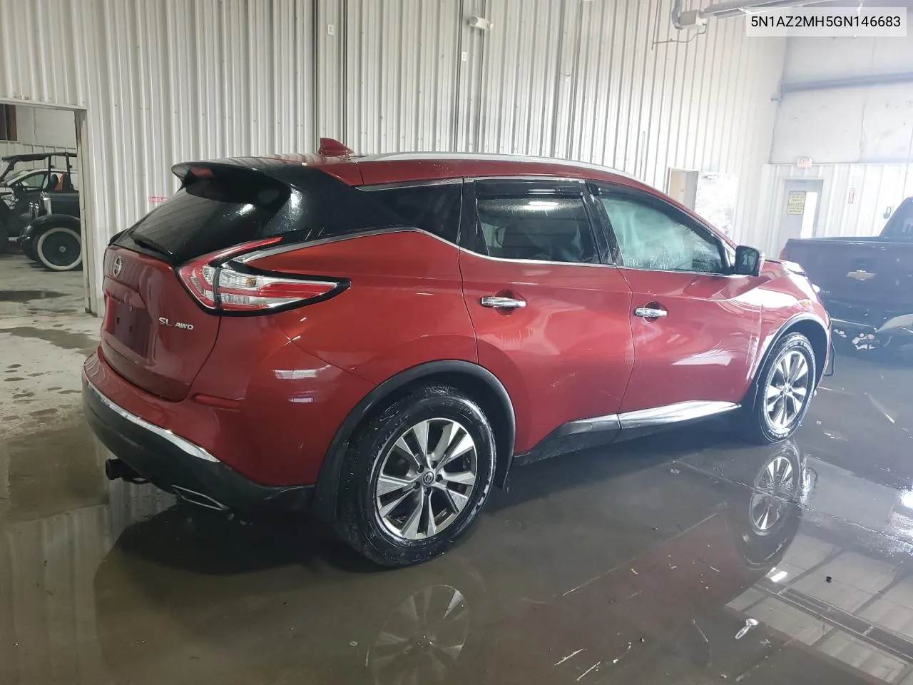 2016 Nissan Murano S VIN: 5N1AZ2MH5GN146683 Lot: 72997484