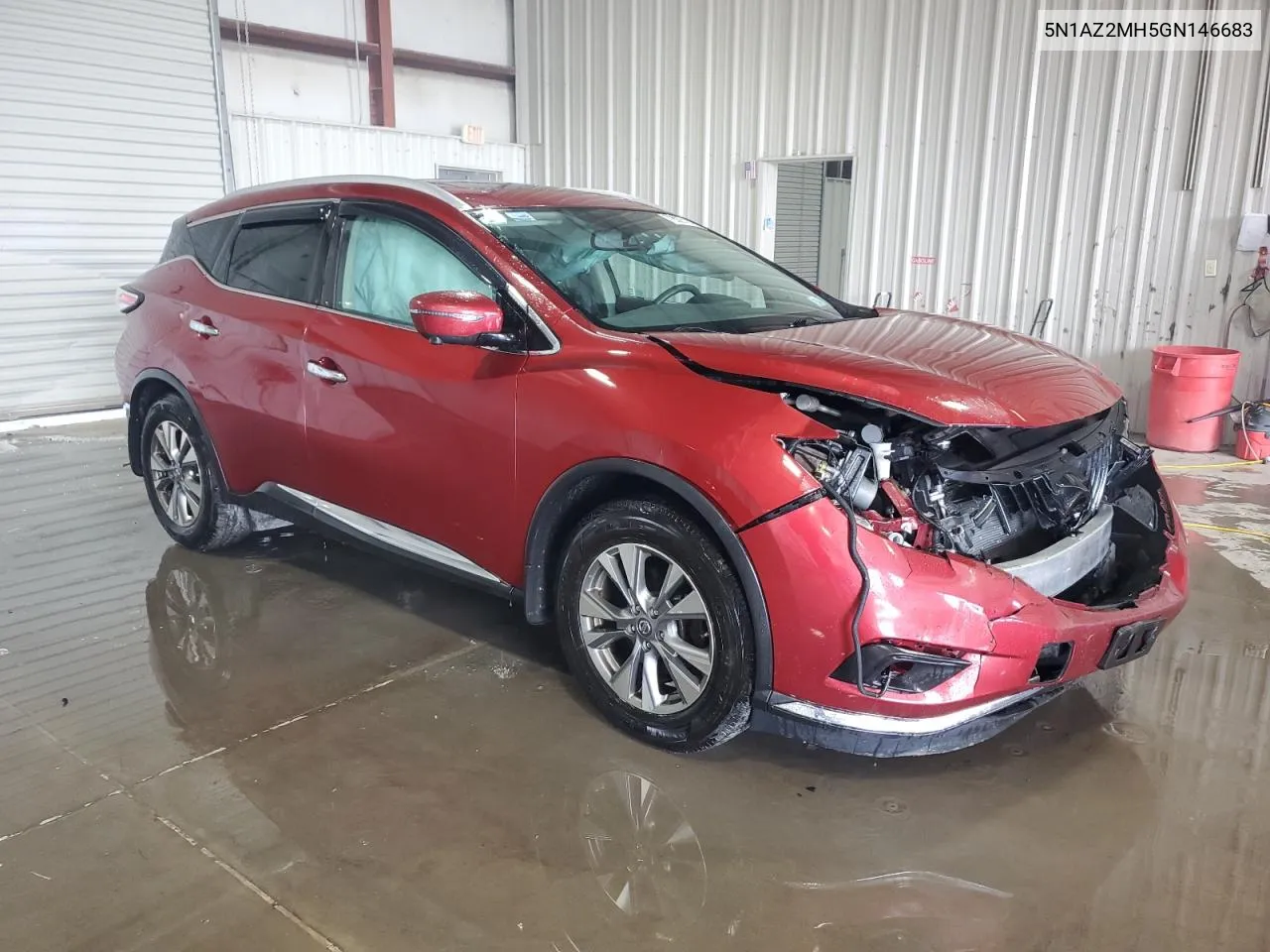 2016 Nissan Murano S VIN: 5N1AZ2MH5GN146683 Lot: 72997484