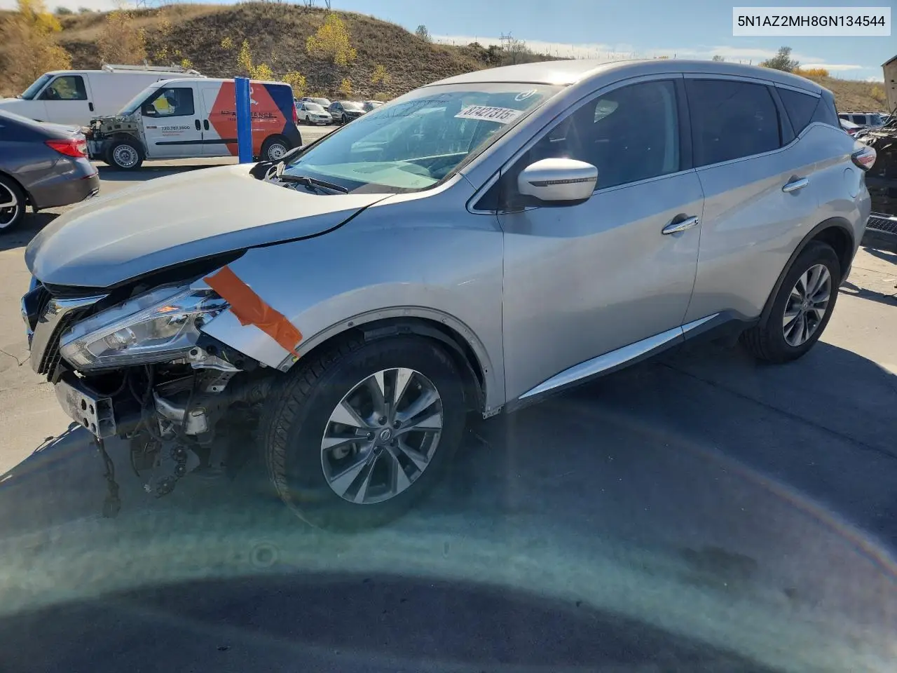 5N1AZ2MH8GN134544 2016 Nissan Murano S