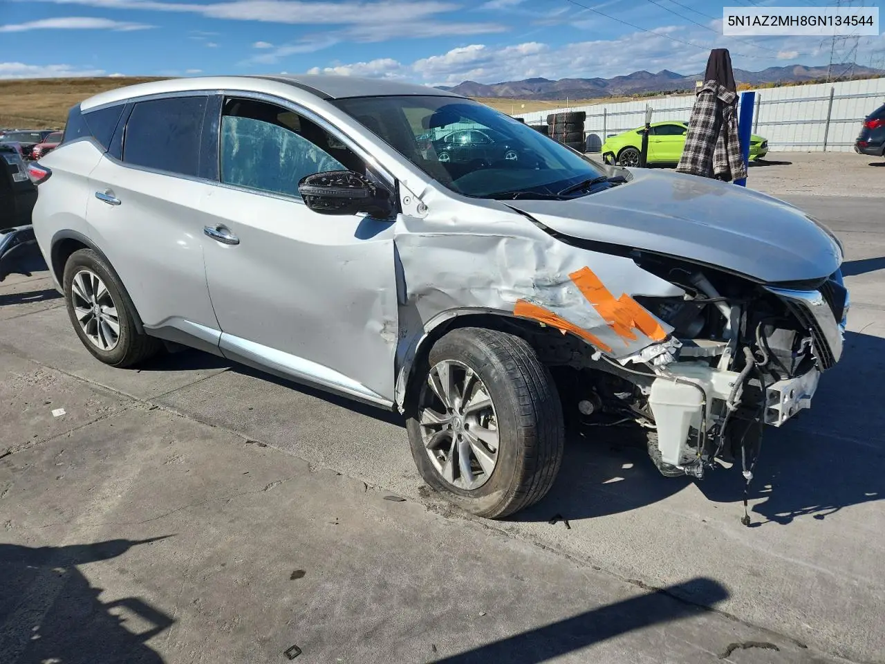 5N1AZ2MH8GN134544 2016 Nissan Murano S