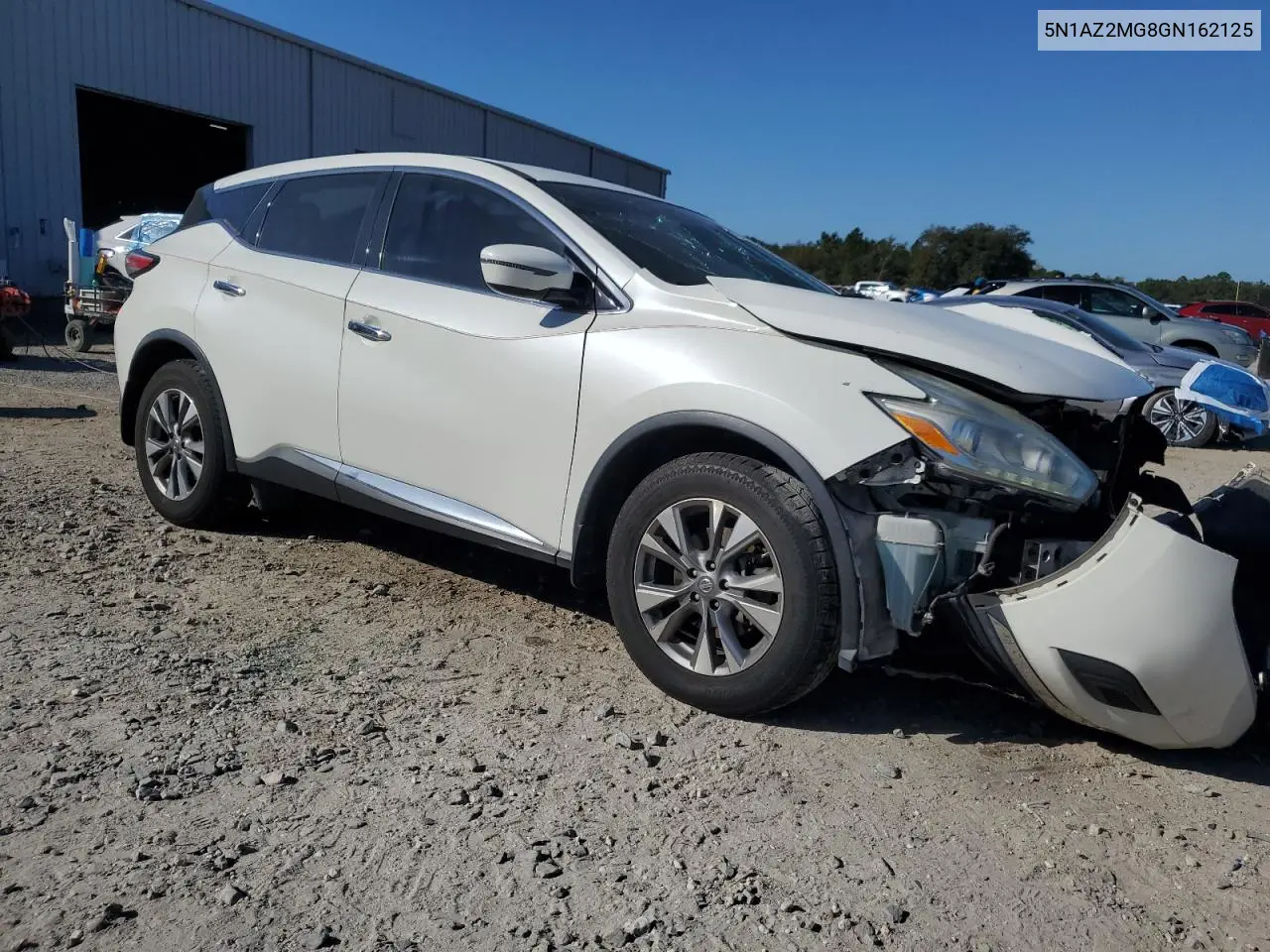 5N1AZ2MG8GN162125 2016 Nissan Murano S